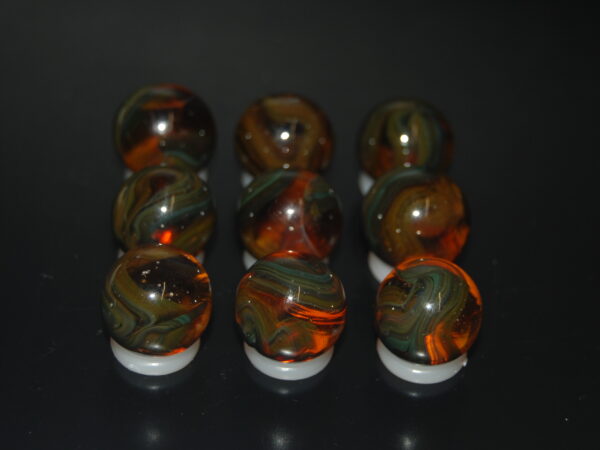 9 Beautiful HTF Jabo Classic Swirl Marbles