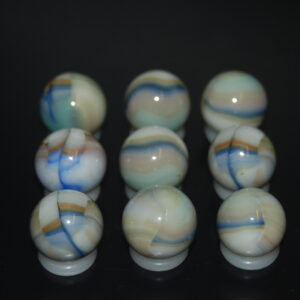 9 Beautiful HTF Jabo Classic Swirl Marbles