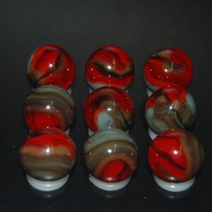 9 Beautiful HTF Jabo Classic Swirl Marbles