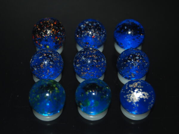 9 Beautiful HTF Jabo Classic Swirl Marbles