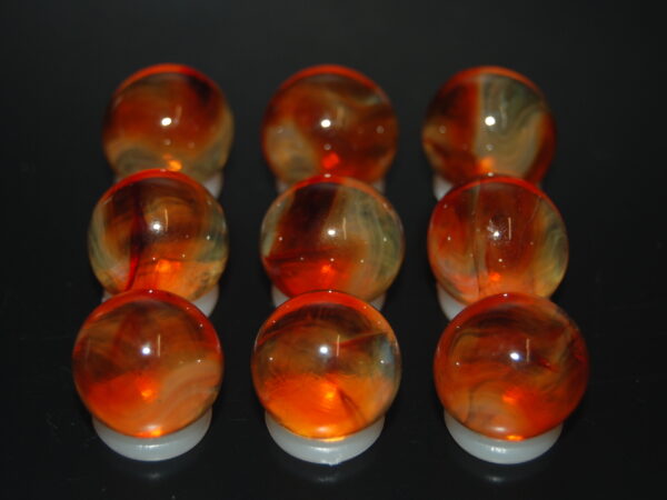 9 Beautiful HTF Jabo Classic Swirl Marbles