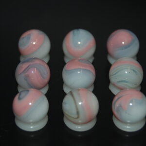 9 Beautiful HTF Jabo Classic Swirl Marbles