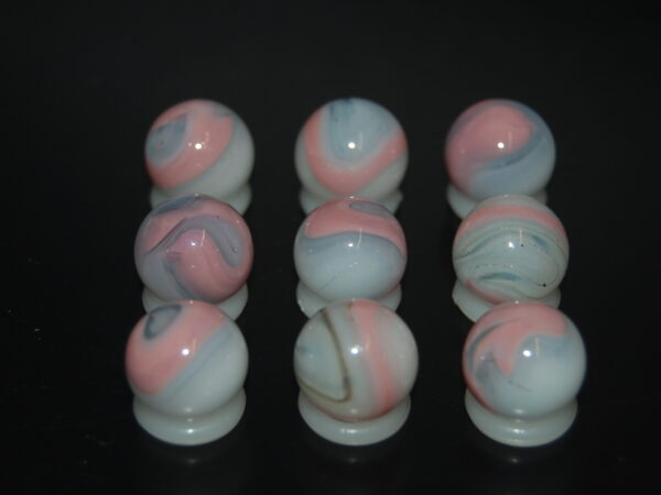 9 Beautiful HTF Jabo Classic Swirl Marbles