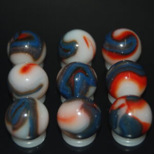 9 Beautiful HTF Jabo Classic Swirl Marbles