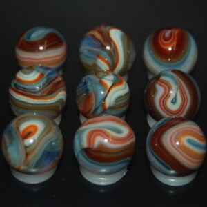 9 Beautiful HTF Jabo Last Hour Classic Swirl Marbles