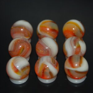 9 Beautiful HTF Jabo Classic Swirl Marbles