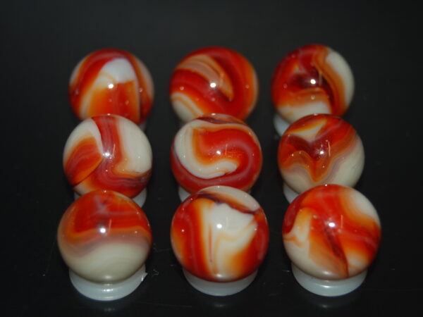 9 Beautiful HTF Jabo Classic Swirl Marbles