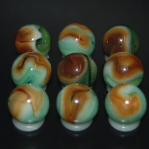 9 Beautiful HTF Jabo Classic Swirl Marbles