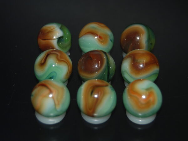 9 Beautiful HTF Jabo Classic Swirl Marbles