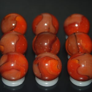 9 Beautiful HTF Jabo Classic Swirl Marbles