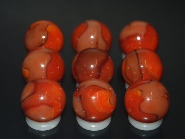 9 Beautiful HTF Jabo Classic Swirl Marbles