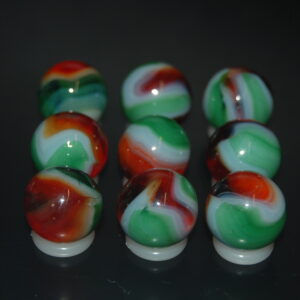 9 Beautiful HTF Jabo Classic Swirl Marbles