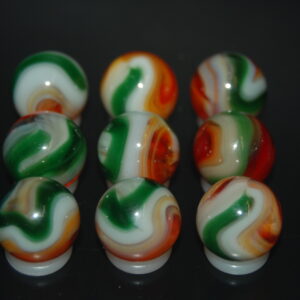 9 Beautiful HTF Jabo Classic Swirl Marbles