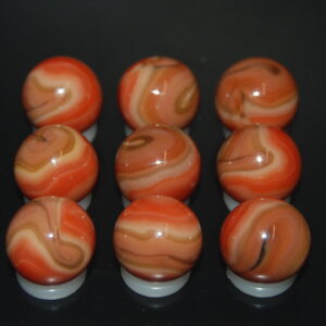 9 Beautiful HTF Jabo Classic Swirl Marbles