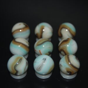 9 Beautiful HTF Jabo Classic Swirl Marbles