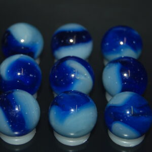 9 Beautiful HTF Jabo Classic Swirl Marbles