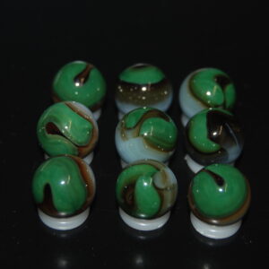 9 Beautiful HTF Jabo Classic Swirl Marbles