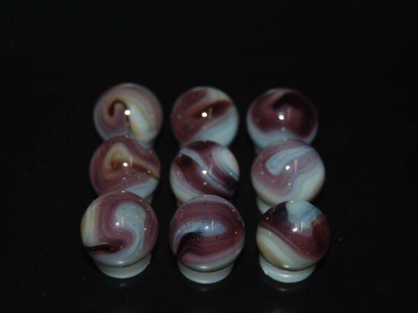 9 Beautiful HTF 2001 Jabo Classic Swirl Marbles