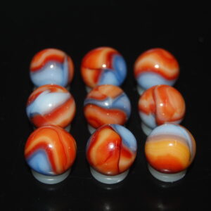 9 Beautiful HTF Jabo Classic Swirl Marbles