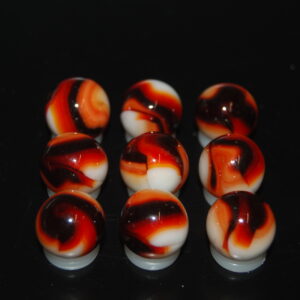 9 Beautiful HTF 2001 Jabo Classic Swirl Marbles