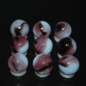 9 Beautiful HTF Jabo Classic Swirl Marbles