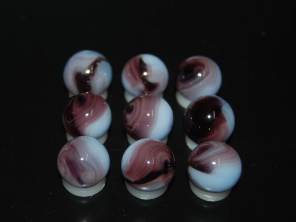 9 Beautiful HTF Jabo Classic Swirl Marbles