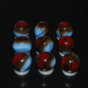 9 Beautiful HTF Jabo Classic Swirl Marbles