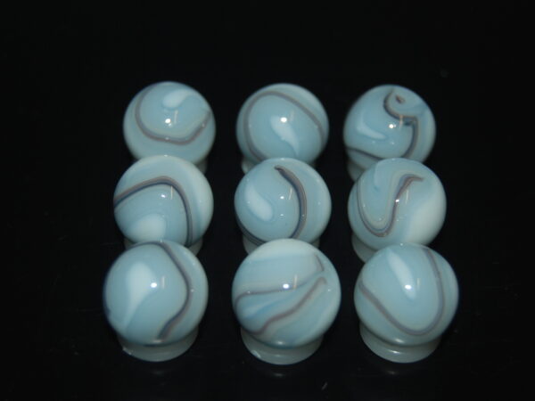 9 Beautiful HTF 2001 Jabo Classic Swirl Marbles