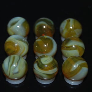 9 Beautiful HTF 2001 Jabo Classic Swirl Marbles