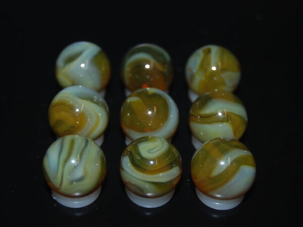 9 Beautiful HTF 2001 Jabo Classic Swirl Marbles