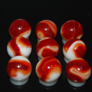 9 Beautiful HTF Jabo Classic Swirl Marbles