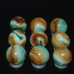 9 Beautiful HTF Jabo Classic Swirl Marbles