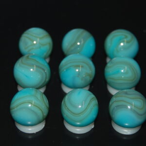 9 Beautiful HTF 1998 Jabo Classic Swirl Marbles