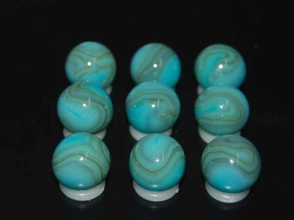 9 Beautiful HTF 1998 Jabo Classic Swirl Marbles