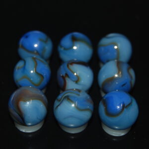 9 Beautiful HTF 1998 Jabo Classic Swirl Marbles