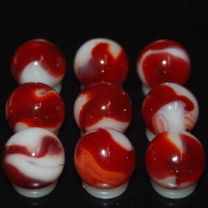 9 Beautiful HTF 1998 Jabo Classic Swirl Marbles