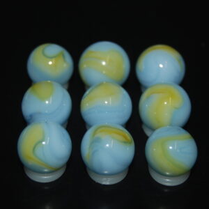 9 Beautiful HTF 1998 Jabo Classic Swirl Marbles