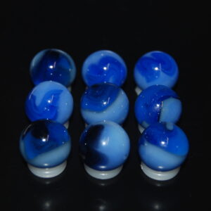 9 Beautiful HTF 1998 Jabo Classic Swirl Marbles