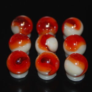 9 Beautiful HTF Jabo Classic Swirl Marbles