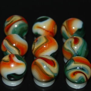 9 Beautiful HTF 2004 Jabo Classic Swirl Marbles