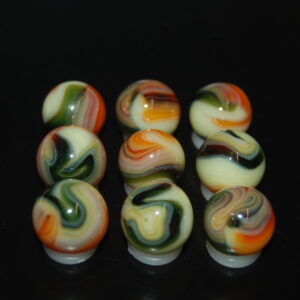 9 Beautiful HTF 2004 Jabo Classic Swirl Marbles