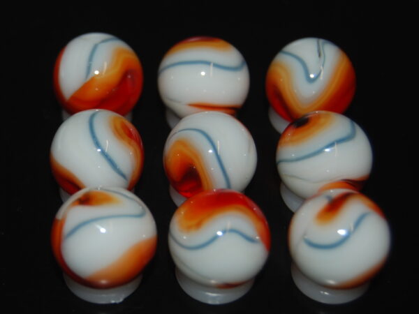 9 Beautiful HTF 2004 Jabo Classic Swirl Marbles