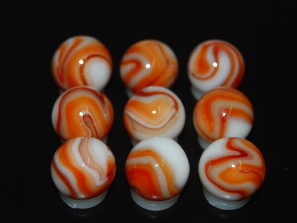 9 Beautiful HTF 2004 Jabo Classic Swirl Marbles