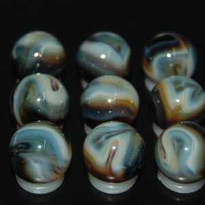 9 Beautiful HTF Jabo Classic Swirl Marbles