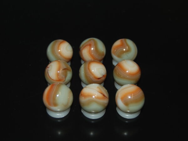 9 Beautiful HTF Jabo Classic Swirl Marbles