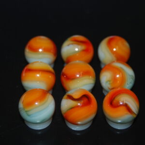 9 Beautiful HTF Jabo Classic Swirl Marbles