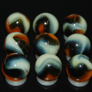 9 Beautiful HTF 2004 Jabo Classic Swirl Marbles