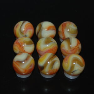 9 Beautiful HTF Jabo Classic Swirl Marbles