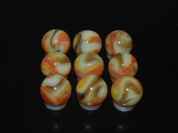 9 Beautiful HTF Jabo Classic Swirl Marbles