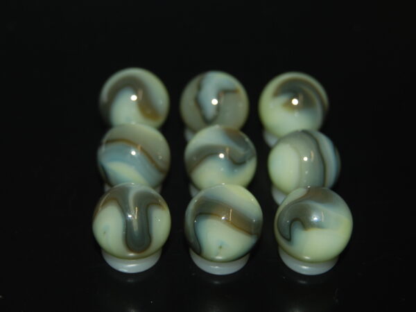 9 Beautiful HTF Jabo Classic Swirl Marbles